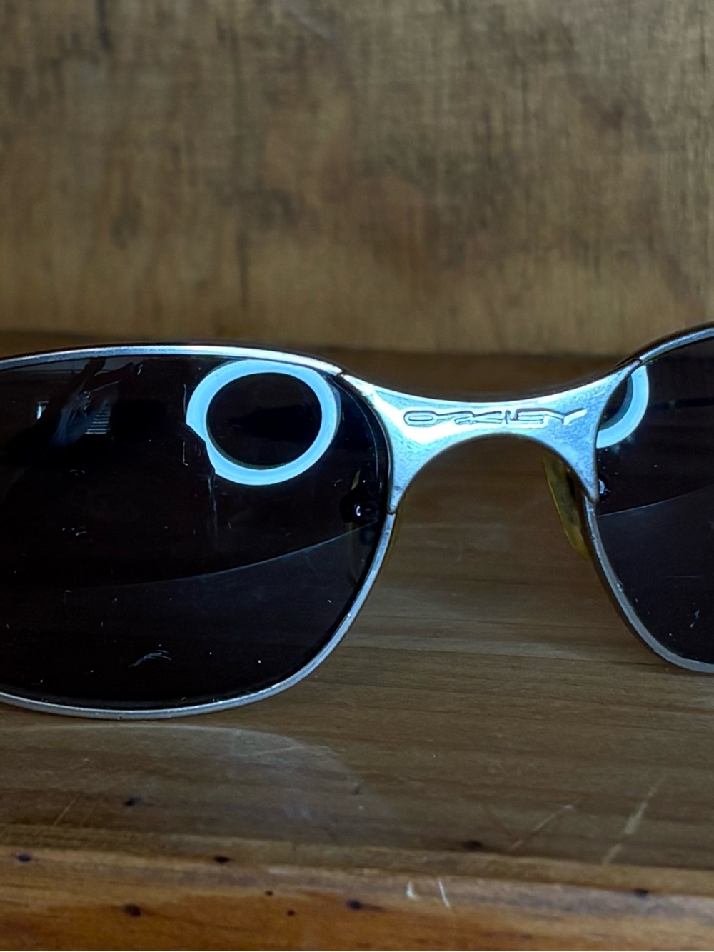 Oakley Silver ( Frames Only) Sunglasses inspired